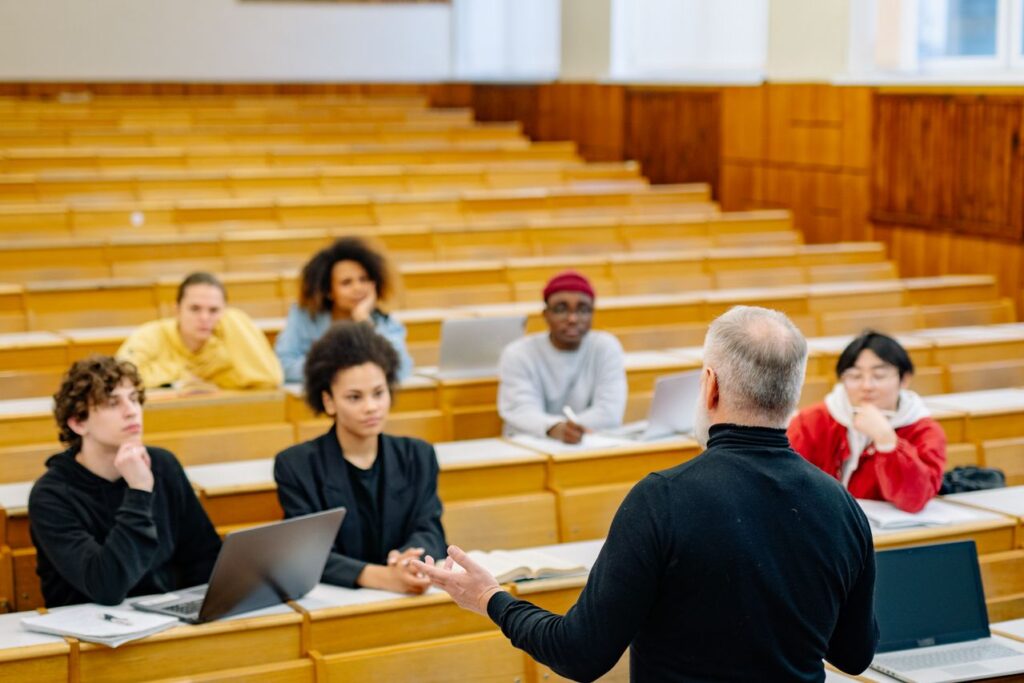 Sala de aula para cursos