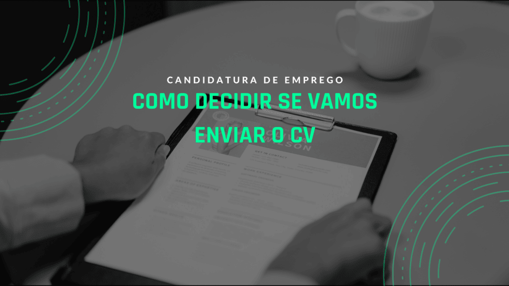 pessoa a decidir sobre CV