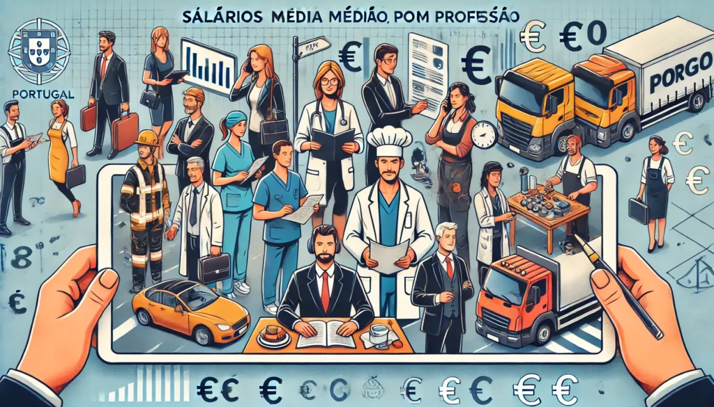 Salários Médios em Portugal por Profissão: Um Panorama Atual