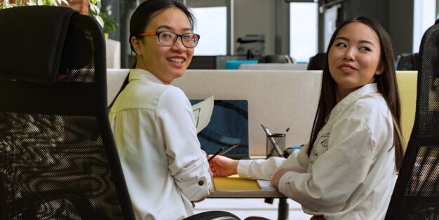 Ambiente de trabalho positivo