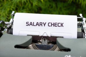 Informação visual para verificar o salário
