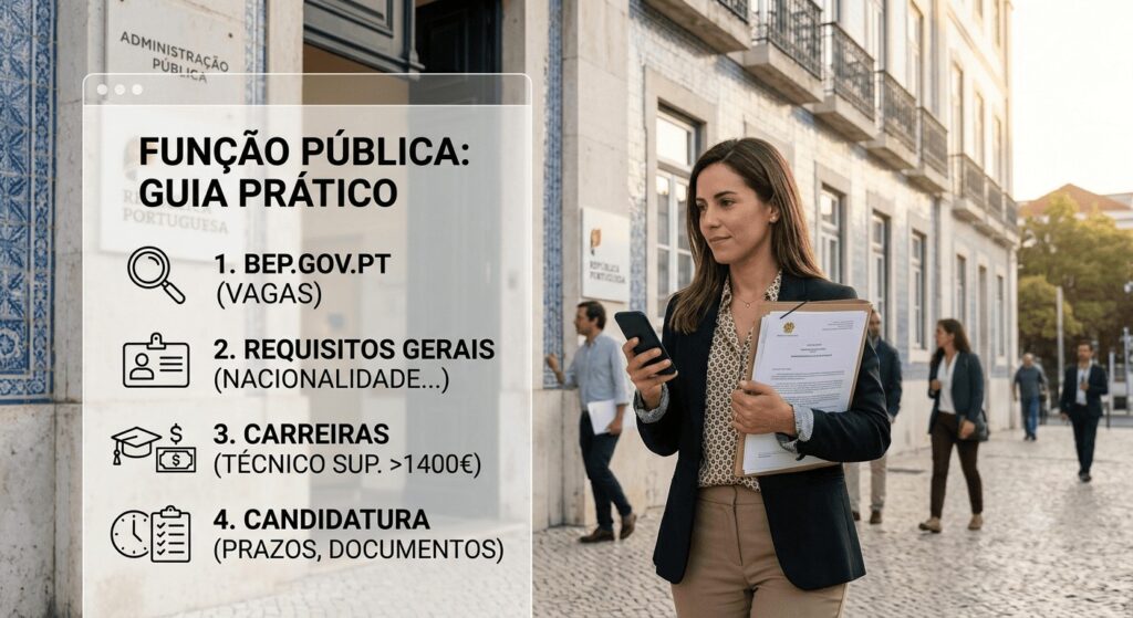 Processos de candidatura a emprego público