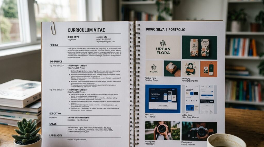 Currículo e portefolio